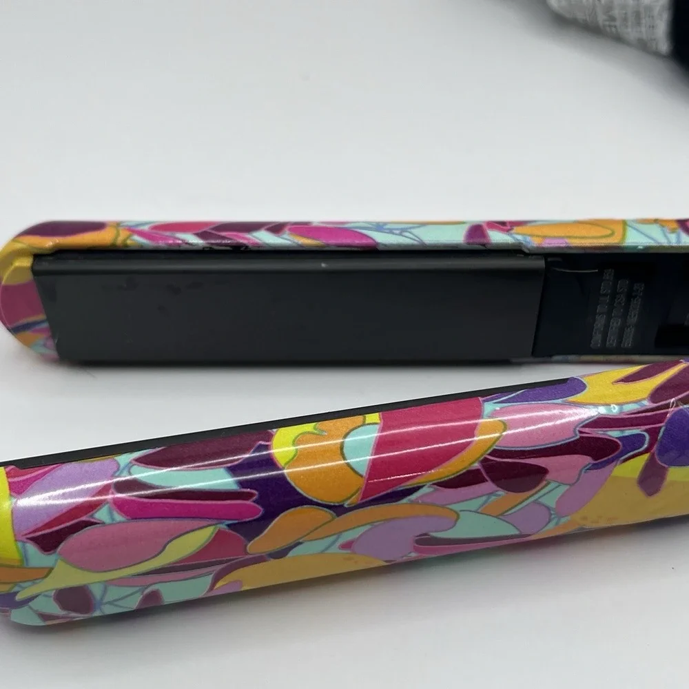 💥 Almost Famous Flat Iron Studio Series Hair Straightener Tropical Paint Color
